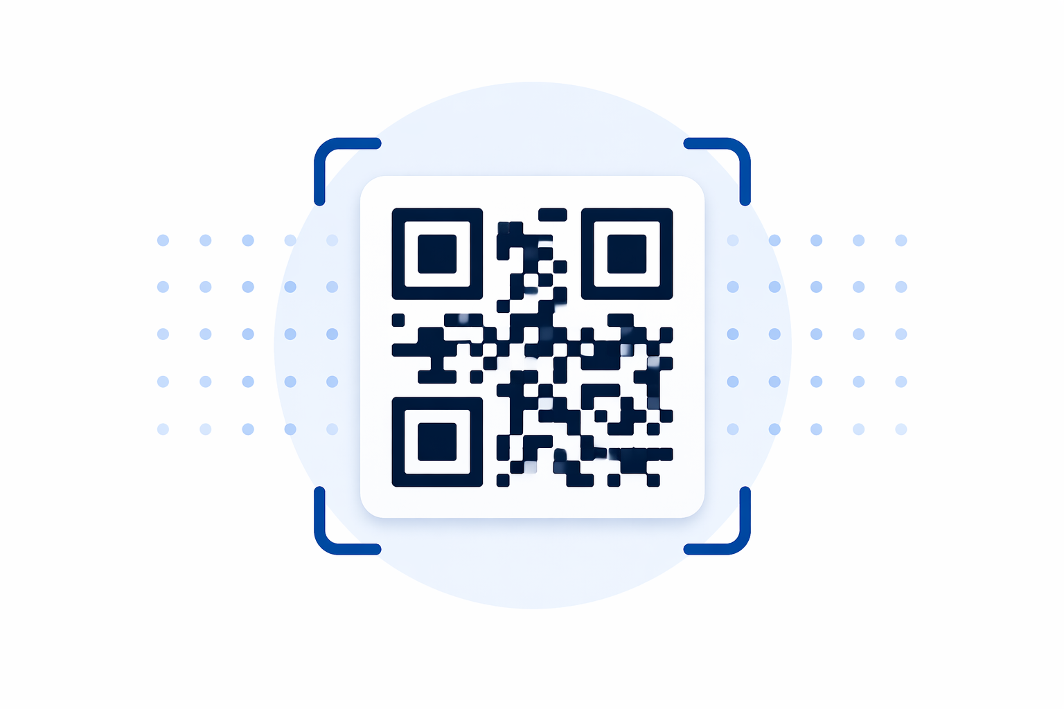 Smart QR code for business